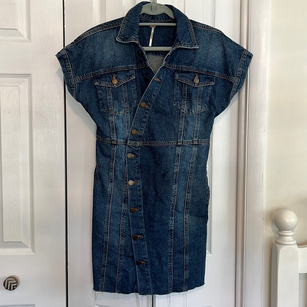 Free People Denim Dress